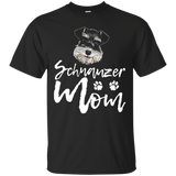 Check out this awesome Dog Breed Schnauzer Mom Cotton T Shirt