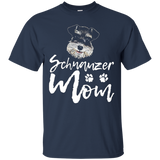Check out this awesome Dog Breed Schnauzer Mom Cotton T Shirt