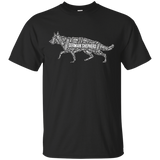 Buy German Shephard Love Security Dog Police K9 Cotton T Shirt
